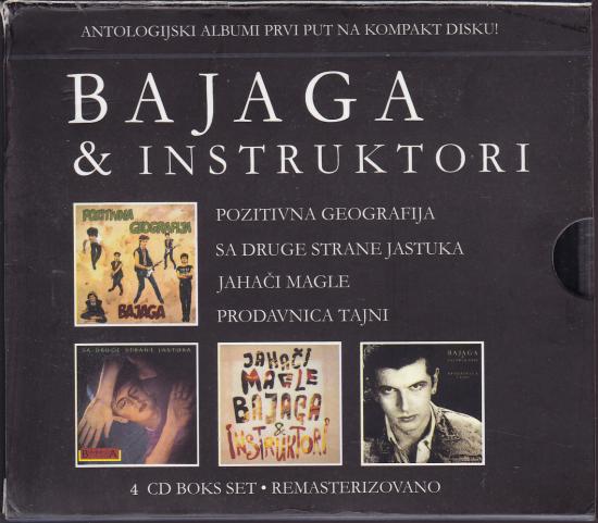 Bajaga &amp; Instruktori*-4 CD Boks Set