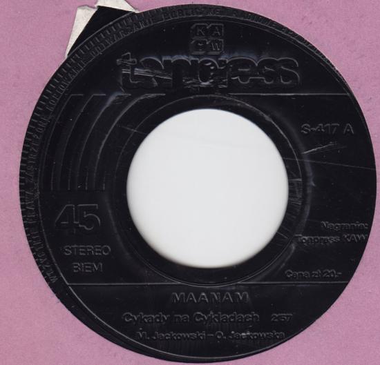 Maanam - Cykady Na Cykladach / 1984