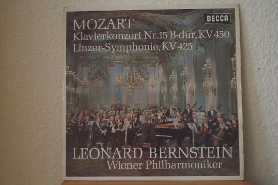 Mozart*  Leonard Bernstein  Wiener Philharmoniker - Klavierkonzert Nr.15 B