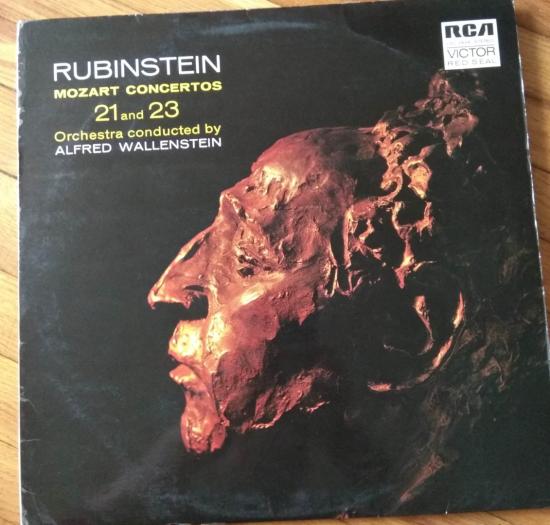 Rubinstein*  Mozart*  Alfred Wallenstein - Mozart Concertos 21 And 23