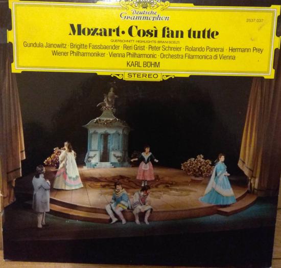 Mozart  Karl Böhm  Wiener Philharmoniker - Cosi Fan Tutte : Querschnitt Highlights Brani Scelti