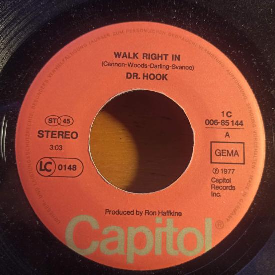 Dr. Hook - Walk Right In / Sexy Energy
