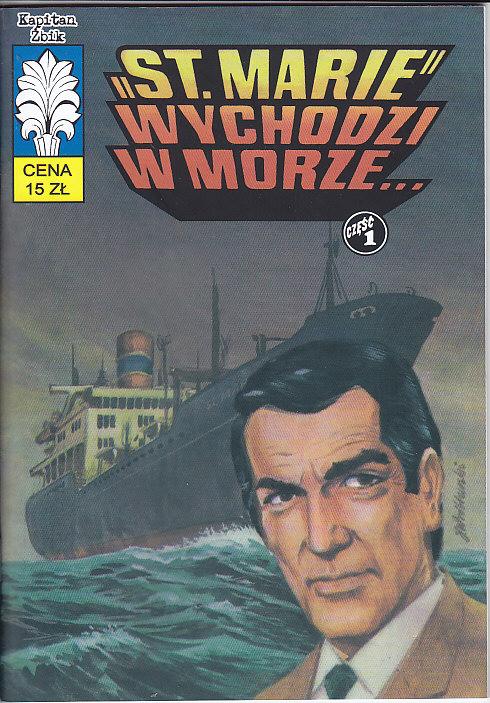 "St. marie" wychodzi w morze