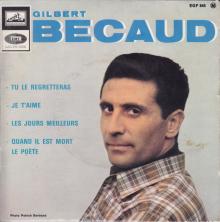 Gilbert Becaud-Tu Le Regretteras