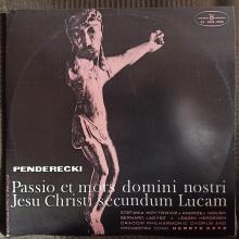 Penderecki* - Passio Et Mors Domini Nostri Jesu Christi Secundum Lucam