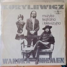 Kurylewicz  Warska  Niemen-Muzyka Teatralna I Telewizyjna
