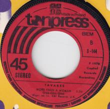 Tavares-The Ghost Of Love / More Than A Woman